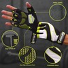 Farabi Weight Lifting Fitness Gym Gloves Powerlifting Training Pair (Green,