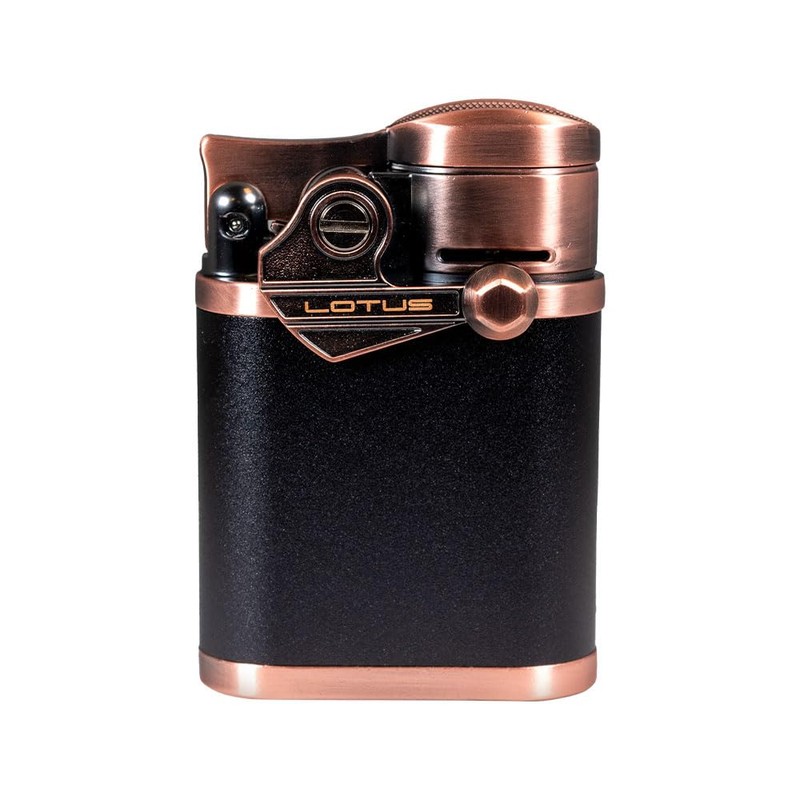 Lotus Winston Quad Torch Table Lighter (Copper)