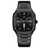 Cuadrado Reloj de Pulsera para Hombre de Acero Inoxidable con