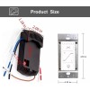 53T Ceiling Fan Wall Remote Control 4DIP Switch for Harbor