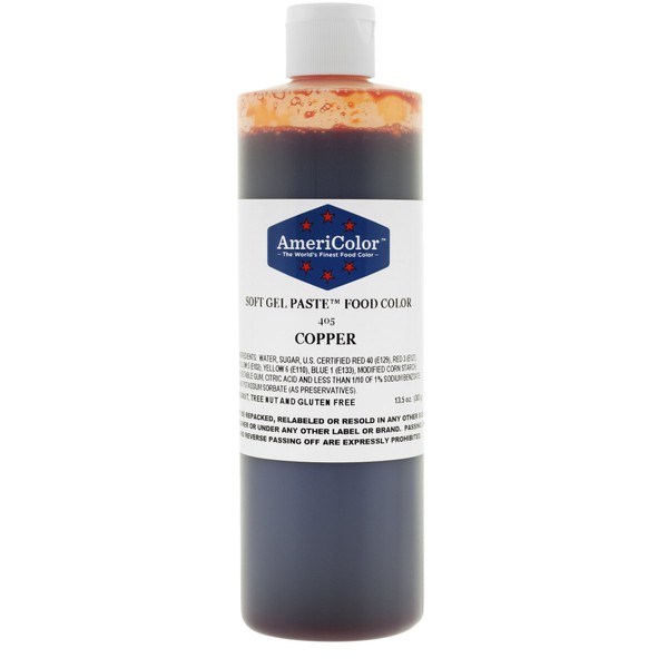 Americolor Copper (Fleshtone) Soft Gel Paste 13.5 Ounces
