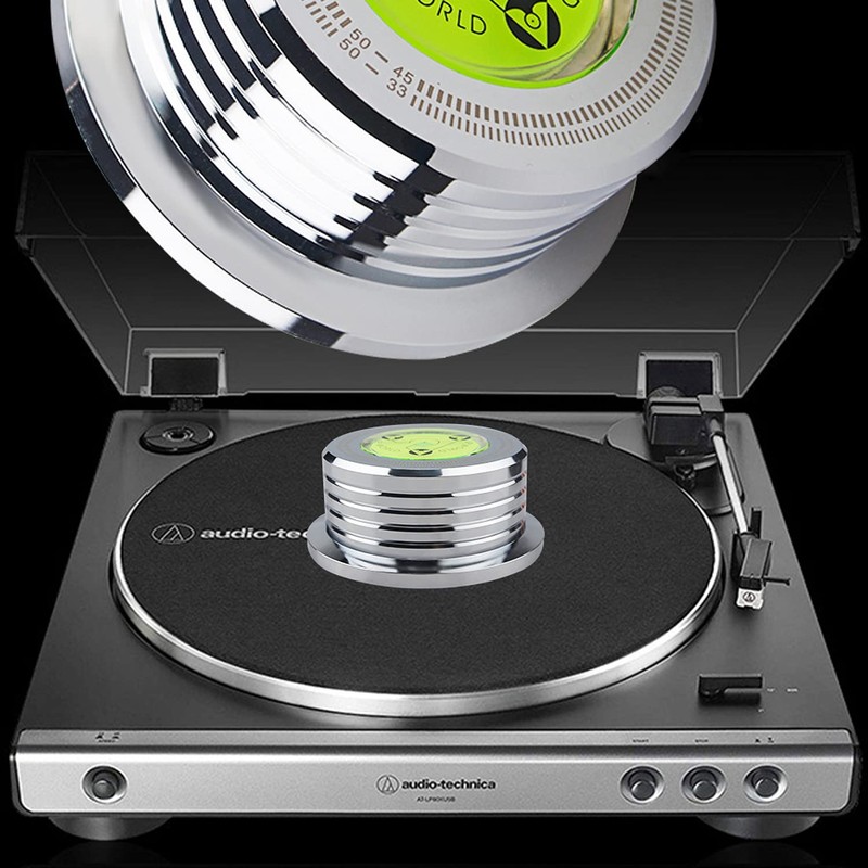 Record Weight Stabilizer, LP Weight Disc Stabilizer, 50Hz Turntable Level,