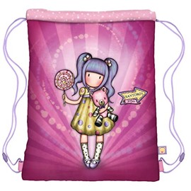 Santoro Gorjuss Fairground 1123GJ02 Flat Bag First Prize 34 x 45 x 1 cm Rose