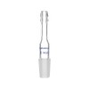 Labasics Glass Straight Inlet Adapter with 14/20 Male Glass Joint