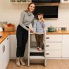 SDADI Kids Durable Plastic Step Stool with 3 Adjustable Heights,