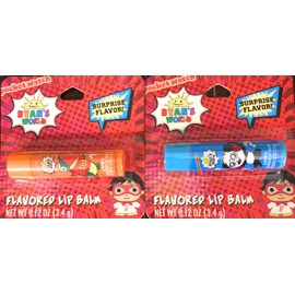 Ryan’s World Lip Balm - Surprise Flavor! Two Pack