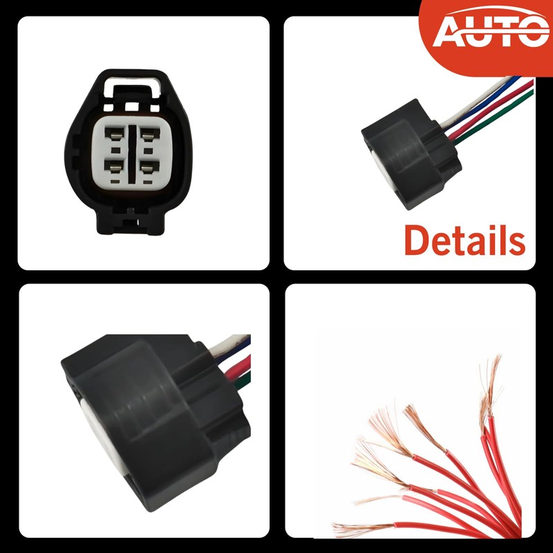 AUTO OCCASION Oxygen Sensor Connector O2 Sensors Wiring Harnesses Plug