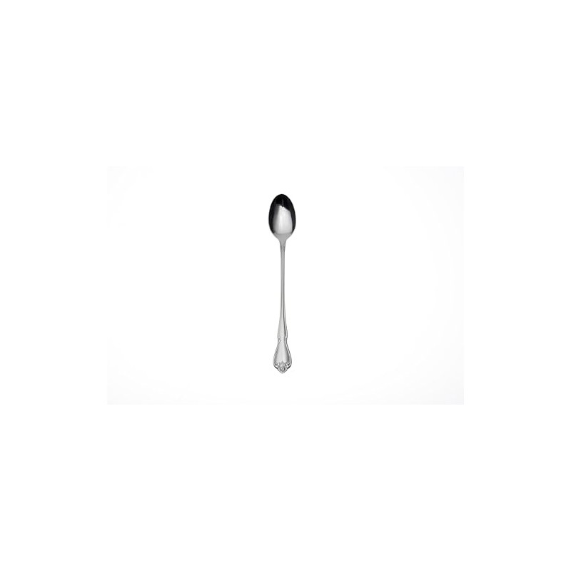 Oneida True Rose Iced Tea Spoons, Set of 4,Silver