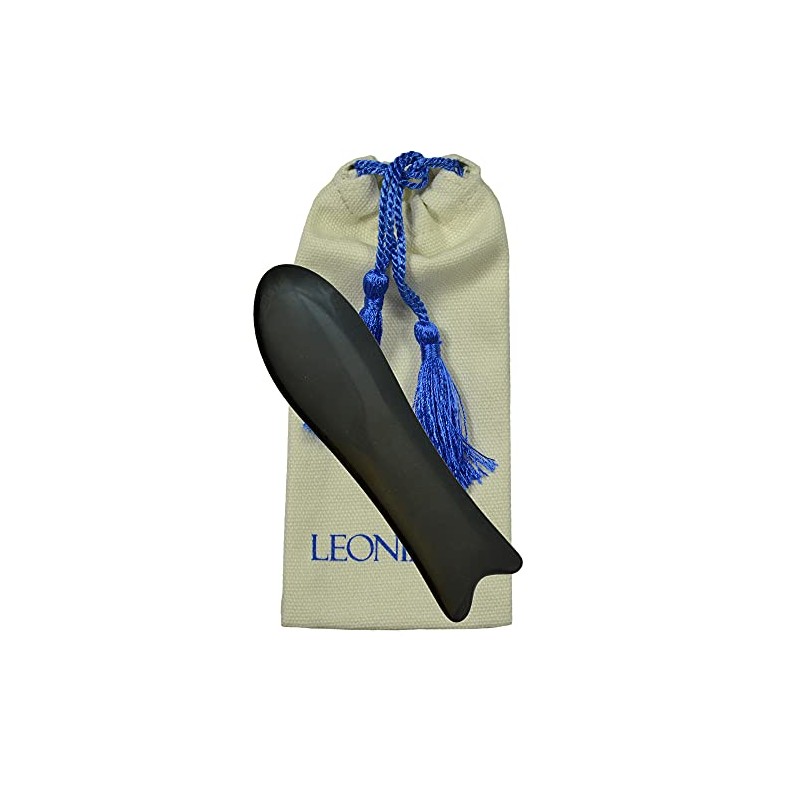Leonidov Gua Sha Buffalo Horn Scraper, 12.5 x 3.5 cm,