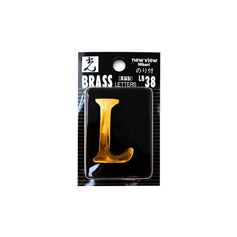 光 ゴールド文字 L LB38-L