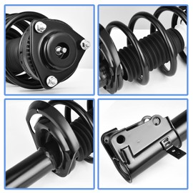 YITAMOTOR Front Complete Strut Quick Struts Compatible with 2009-2019 Dodge Journey V6