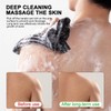 2-Pack Long Back Towel Exfoliating Bath Towel,Sima Exfoliating Towel,Japanese Exfoliating