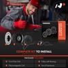 A-Premium Air Conditioner AC Compressor Clutch Kit Compatible with Honda