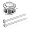 38mm Toilet Flush Button Replacement - 2 Pack Flushing Dual