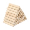 PATIKIL 5/16" x 2"(8 x 50mm) Wood Dowel Pins, 120