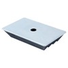 Hoite 4 Pcs Stop Buffer Leaf Spring Intermediate Plate Rubber