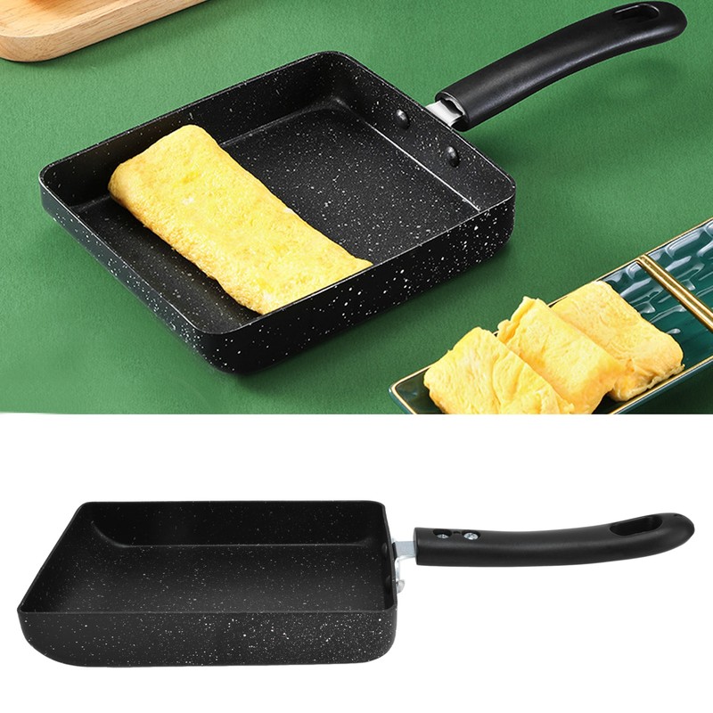 Quadrate Tamagoyaki Pan NonStick Frying Pan Fried Egg Sandwich Crepe