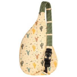 KAVU Rope Bag - Sling Pack for Hiking, Camping, and Commuting-Desert Sun