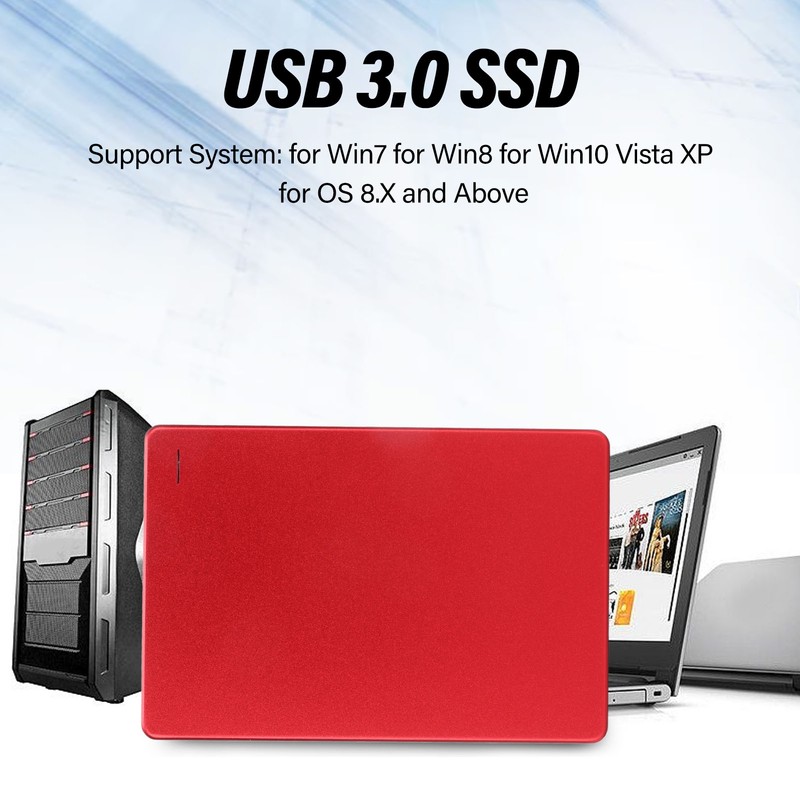 2.5in External Hard Drive Portable USB3.0 5Gbps High Speed Ultra