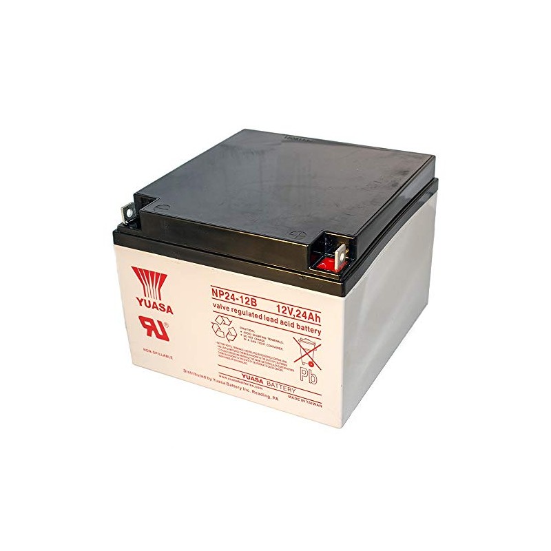 YUASA BATTERY NP24-12B 12V 24AH BATTERY