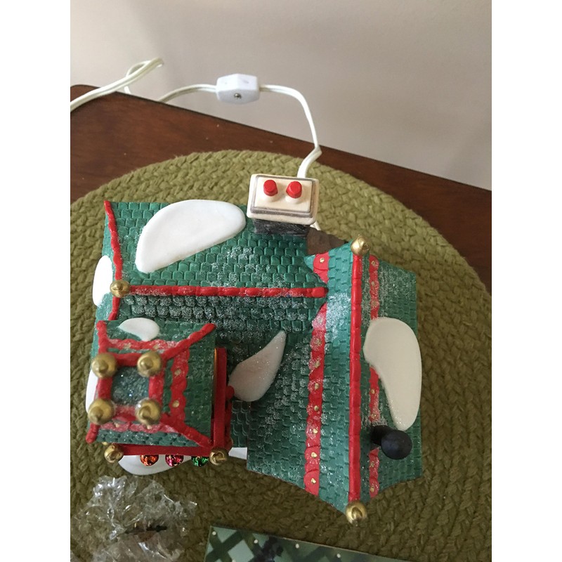 Department 56 Glass Ornament Works North Pole Series 56396