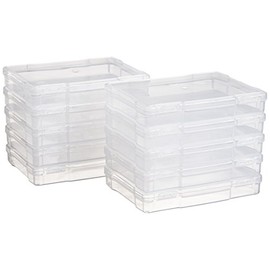 IRIS USA, Inc. 585161 KP-PC57 IRIS Photo and Embellishment Keeper (10 Pack), 5" x 7", Clear, 10 Count