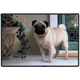 Fiddler's Elbow FED94 Pug Porch Doormat