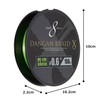 Major Craft DBX8-150/0.6GR PE Line Bullet Braided Cloth