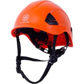 Vented Safety Helmet, Construction Helmet with EN 397 Industrial Helmet, ANSI Z89.1 Approved Work Helmet for Industry and Construction (Orange)