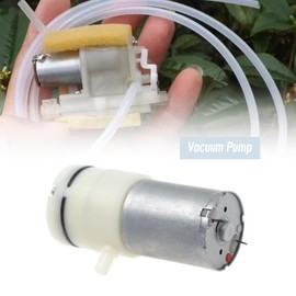 LT Easiyl 2PCS DC 12V Micro Vacuum Pump Mini Vacuum Pump Micro 370 Home Appliance Vacuum Pump Electric Mini Air Pump for Air Sampling Equipment Industry Household Appliances