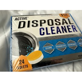Active Sink Garbage Disposal Cleaner Tablets 24 ct Septic Safe Sink Deodorizer