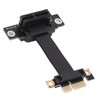 PCIE Extension Cable Bilateral Protection Strip Low Loss Good Stability