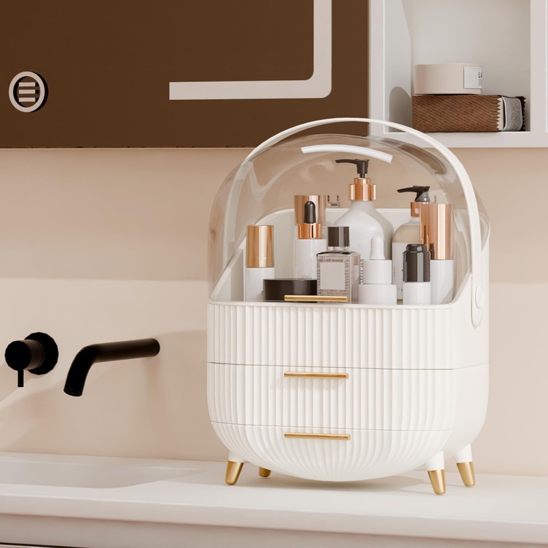 lurcns Makeup Organizers and Storage, Make up Organizer for Vanity