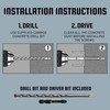 Velocity 2 1/4 Concrete Screws Set (Hex Head, 1/4") –