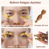 Facial Massage Tool Set 2pcs Sandalwood Eye Massager with 5
