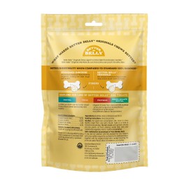 Better Belly Highly Digestible Rawhide Small Roll Chews, Treat Your Dog to a Chew With NO Artificial Colors or Flavors 6 Count (Pack of 1)