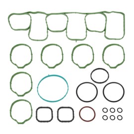 X AUTOHAUX No.MS97118-1 Lower and Upper Engine Intake Manifold Gasket Set for Ford F-150 2011-2014 for Lincoln MKS 2013-2016 Replaces No.MS971181/AT4Z9H486A