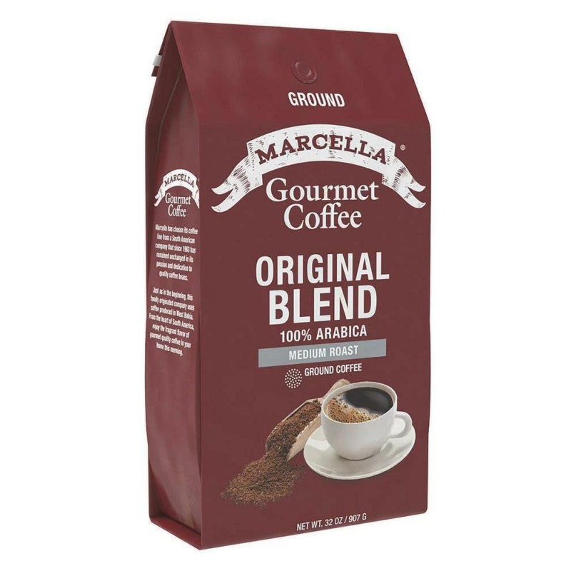 Marcella Original Blend 100% Arabica Gourmet Medium Roast Ground Coffee