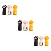 Healeved 9 pcs Cat Paw Nipper Cover Protective Sleeve for