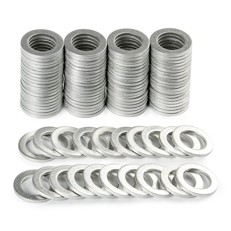 Tuperoymse 100PCS 90471-PX4-000 Transmission Oil Drain Plug Washers for for