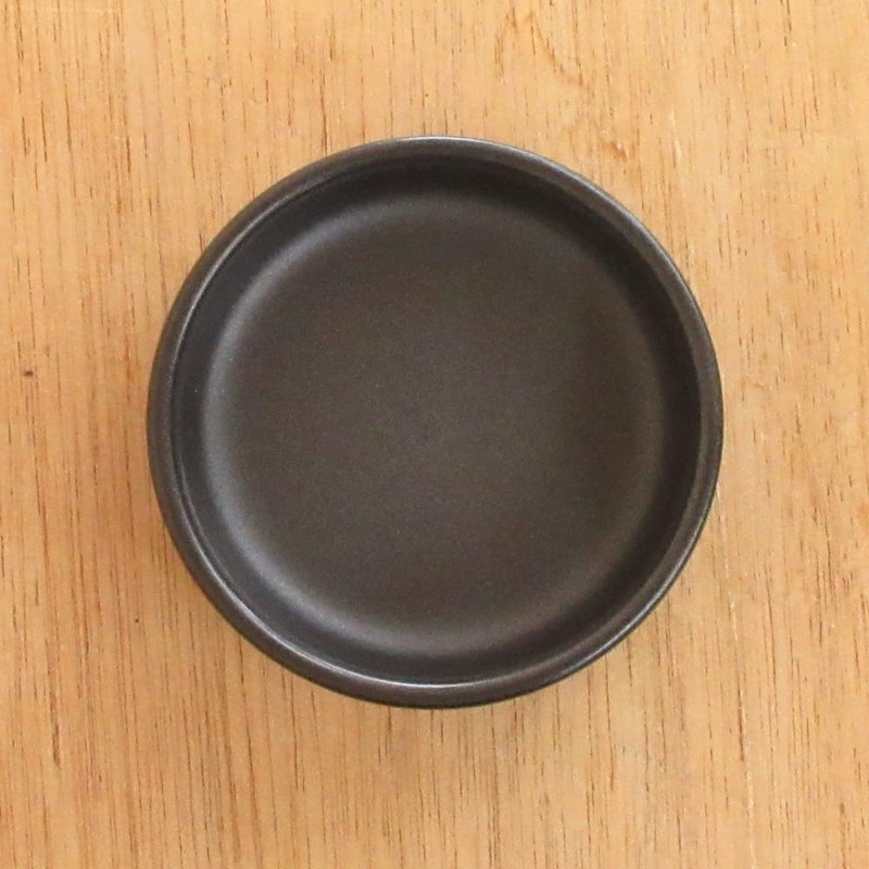 ti-zufondexyu For Sauce Dish (Large) Black Open Fire corresponding 美濃