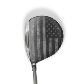 ParSkins Fairway Wood and Hybrid Skin - Premium Precut Vinyl Golf Head Wrap - Easy to Install - Knife-Less Tape Included - Made in USA - Right Hand - American Eagle