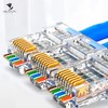 Conectores Rj45 Cat 6, Paquete De 100 Piezas Cable Red
