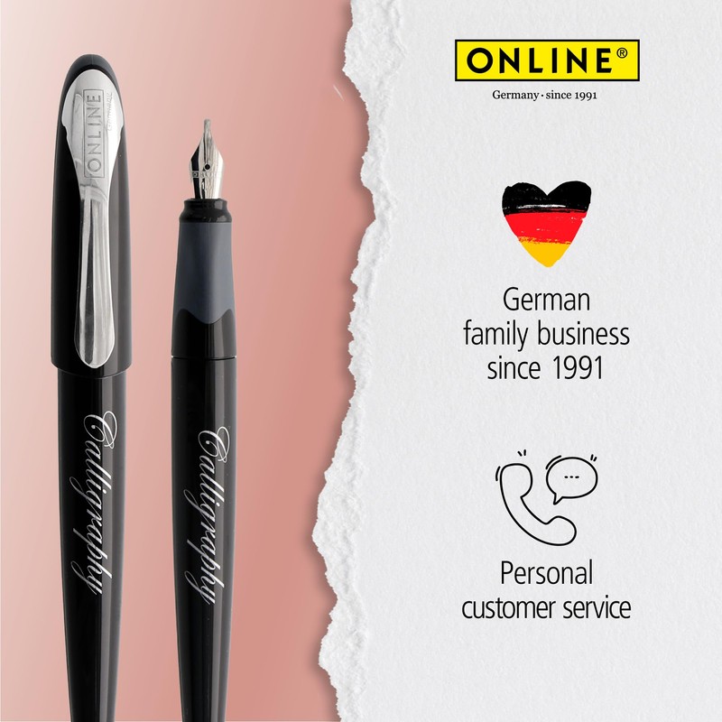 Best Writer calligraphy pen ONLINE Air Black,1.4 mm
