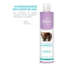 Acondicionador Tipo Aceite De Oso, Brillo Y Sedosidad