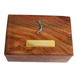 Gamekeepers Cottage gifts Golfer Plain Wooden Jewellery Keepsake Storage Box With Free Engraving 156