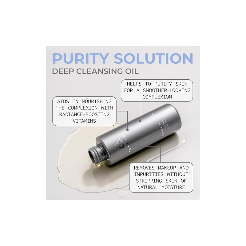 CosMedix Purity Solution Nourishing Deep Cleansing Oil for Unisex Cleansing