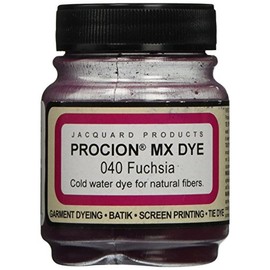 Jacquard Products Fuchsia -Jacquard Procion Dye, Acrylic, Multicolour,4.74x5.08x5.33 cm