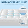 YUGYVOB Mattress Pad Extra Thick, Cooling, and Breathable Full Size