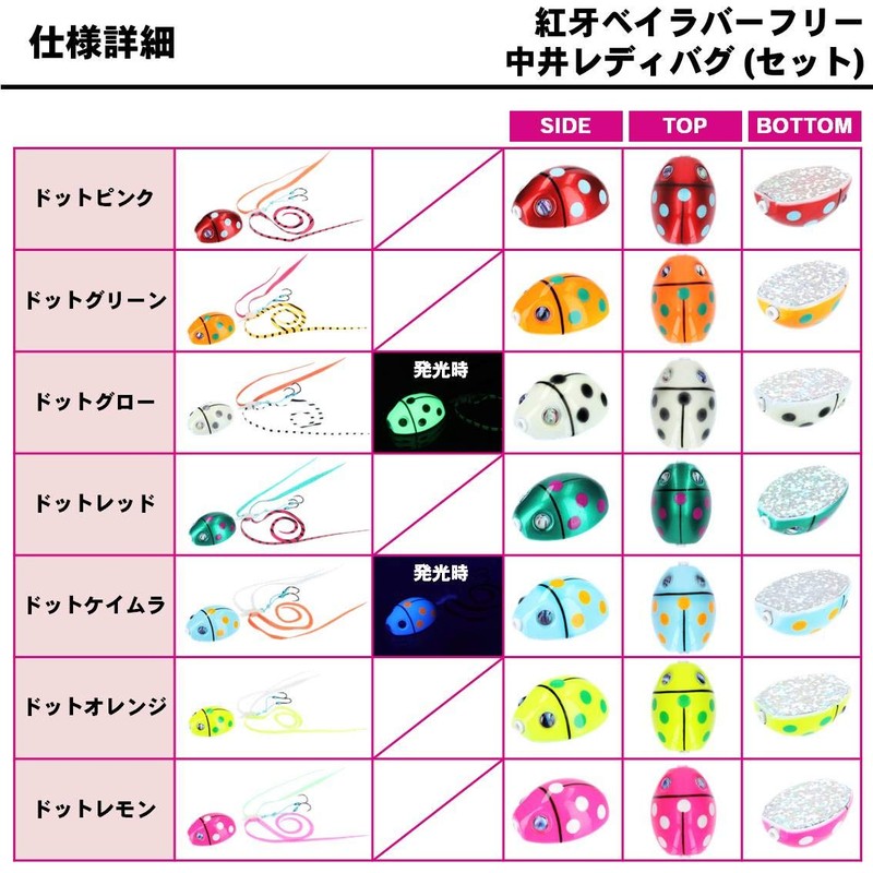 Daiwa Tairaba Red Fang Bay Rubber Free α Nakai Lady